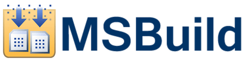 A logo for MSBuild