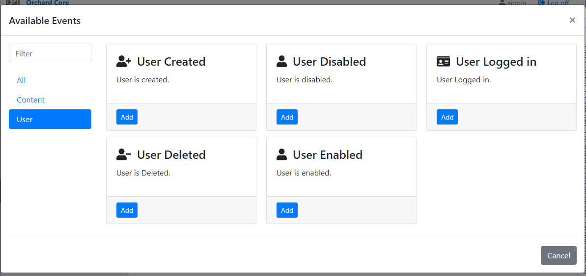 The new User Deleted event for your workflows