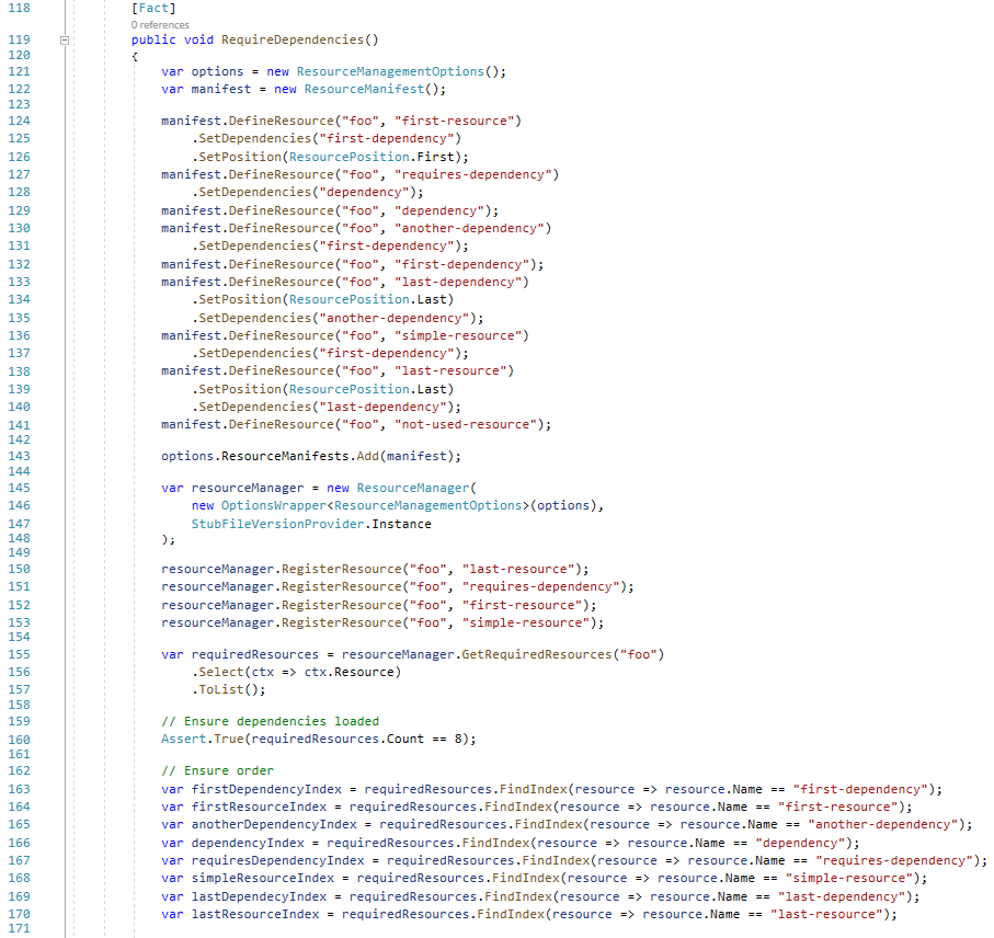 Tests for the new ResourcePosition feature