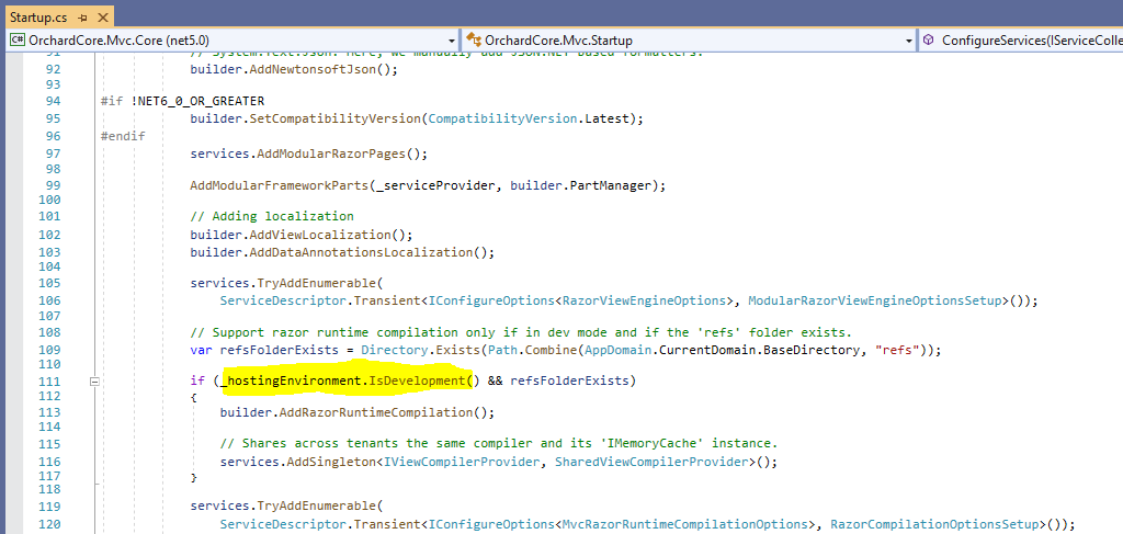 Prevent Razor compilation in production