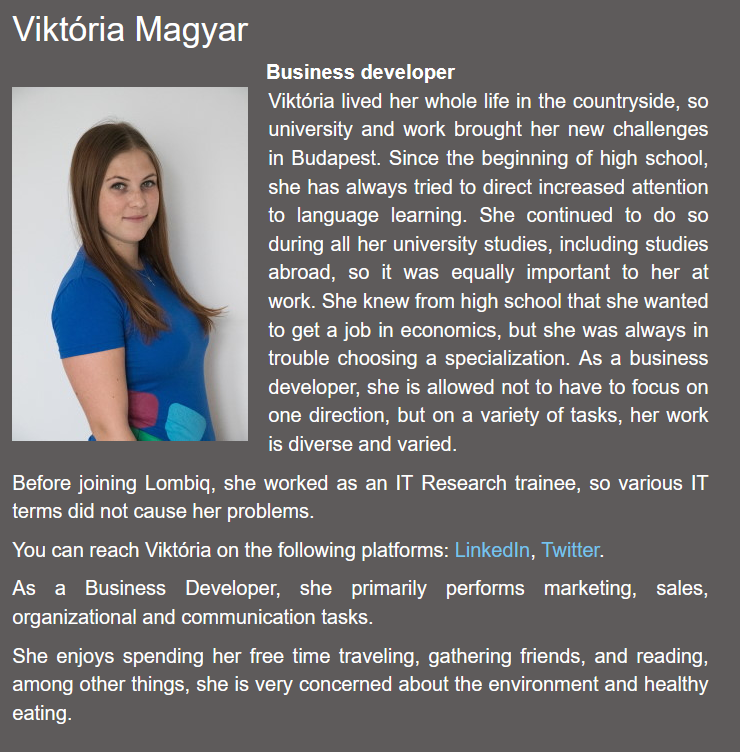 Viktória Magyar biography