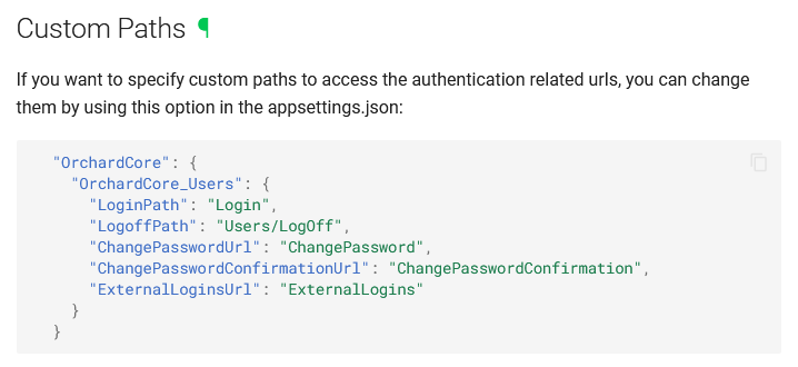 Updated the Custom Paths in the documentation
