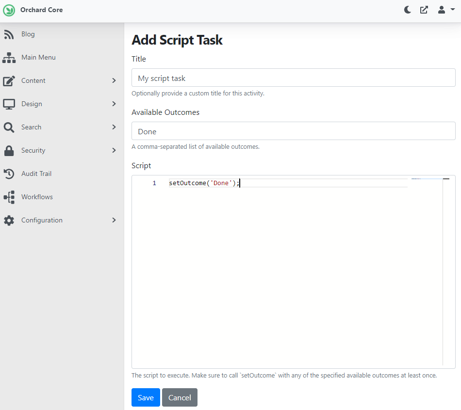 Change the Script Task to use Monaco Editor