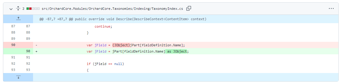 Fix NRE with TaxonomyIndex