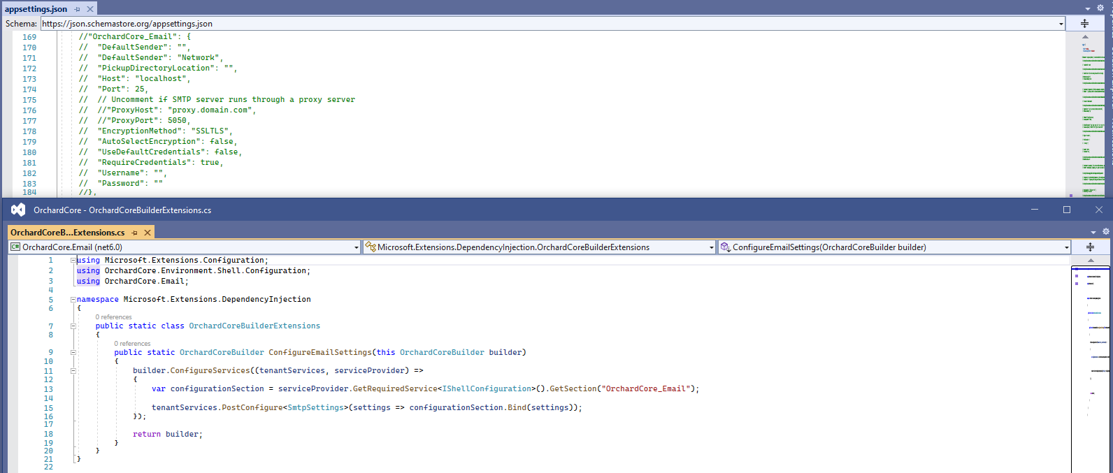 New IConfiguration extensions