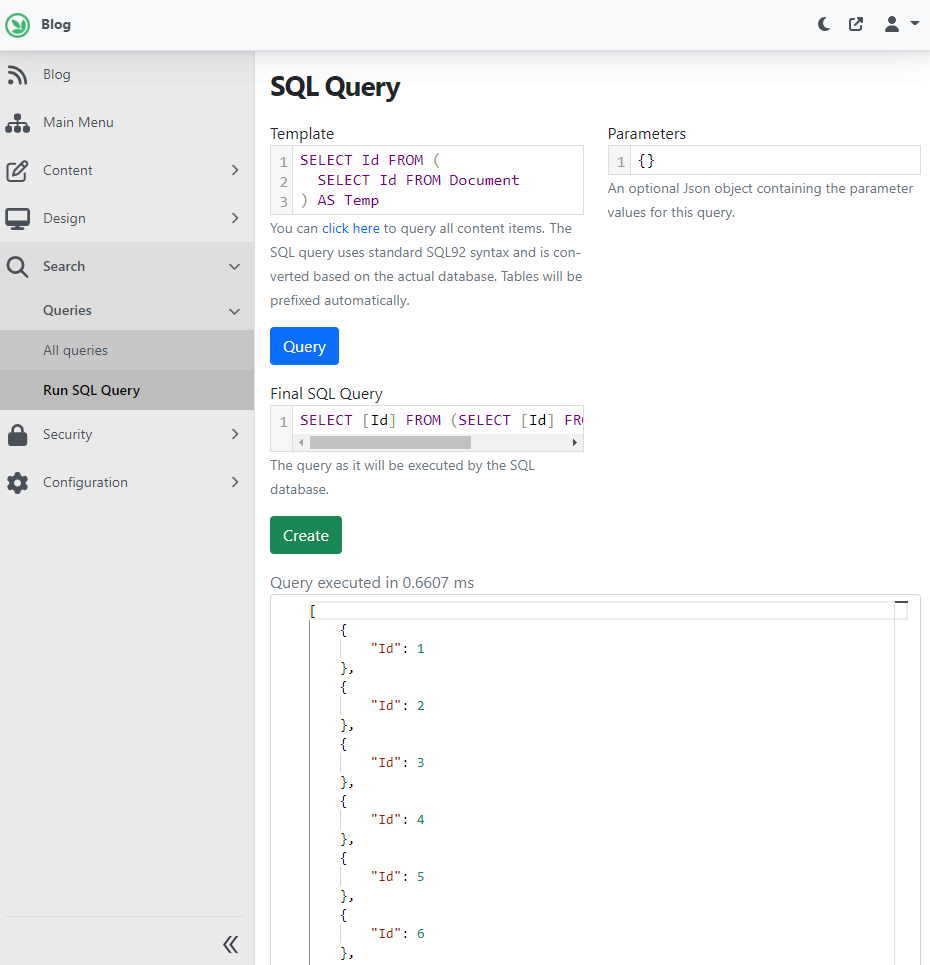 SqlParser and SqlGrammar subquery support