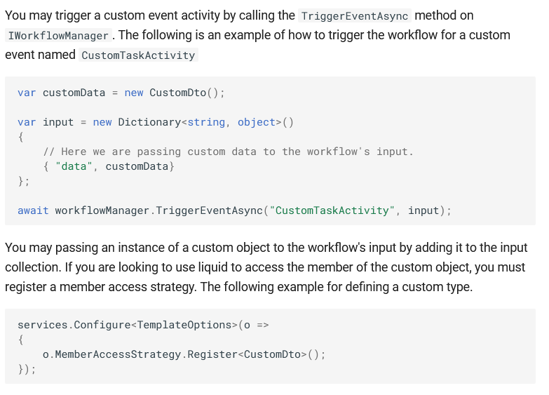The updated Workflows documentation page