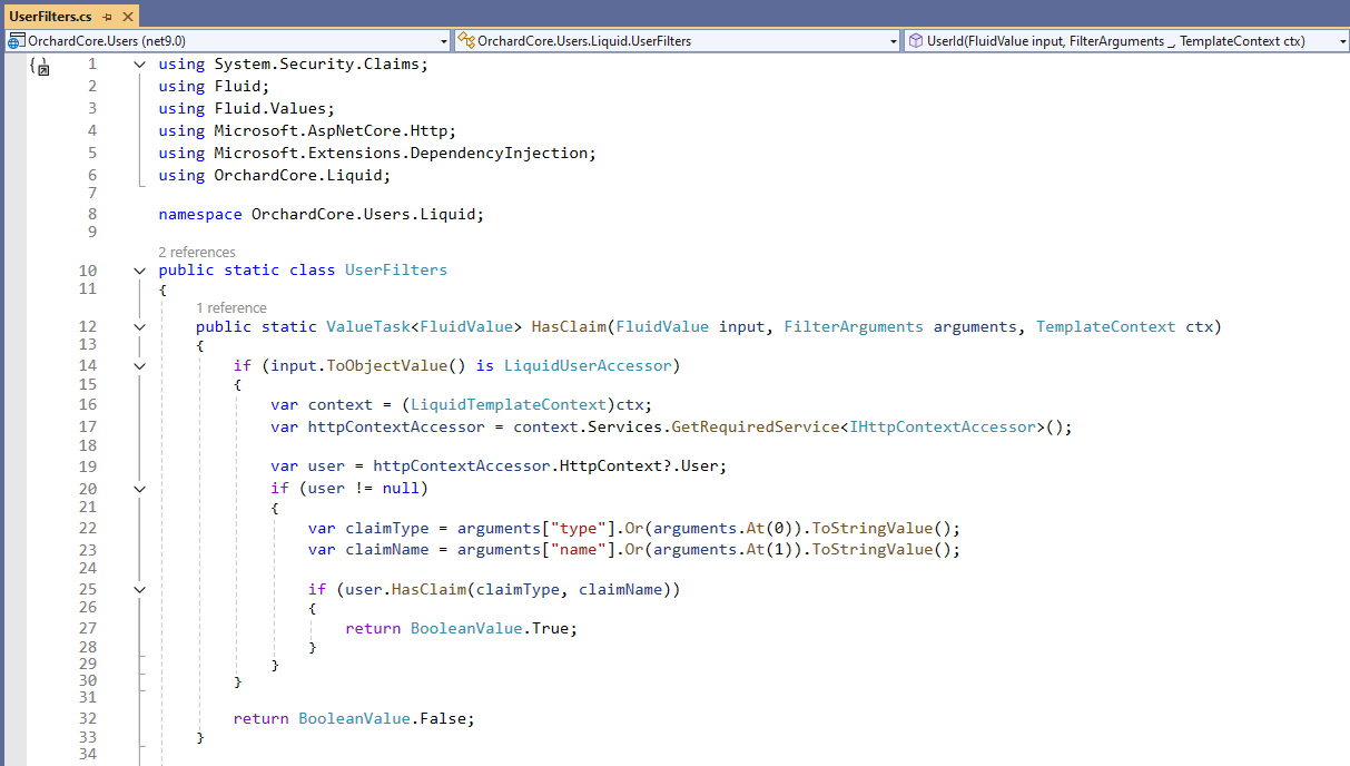 Cleanup has_claim Liquid Filter