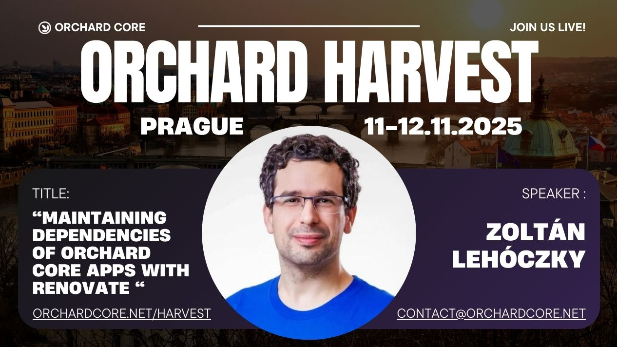 Orchard Harvest Renovate talk