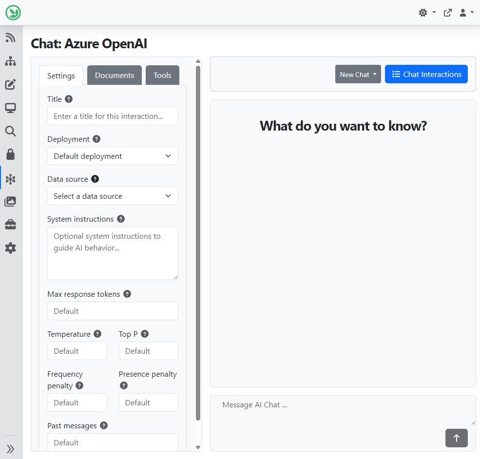 Azure OpenAI Chat