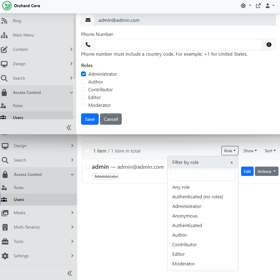 Sort user roles alphabetically in admin UI