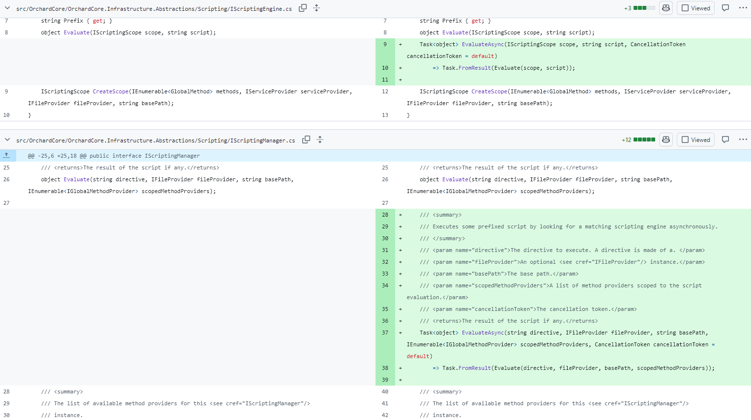 Use Jint async scripting APIs