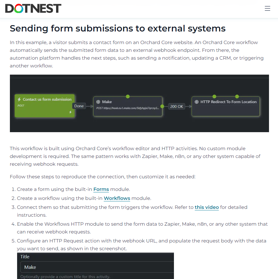 Your website should integrate with your business systems