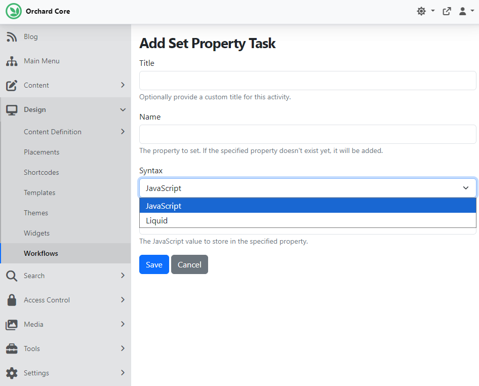 Enable Liquid support for Workflow tasks